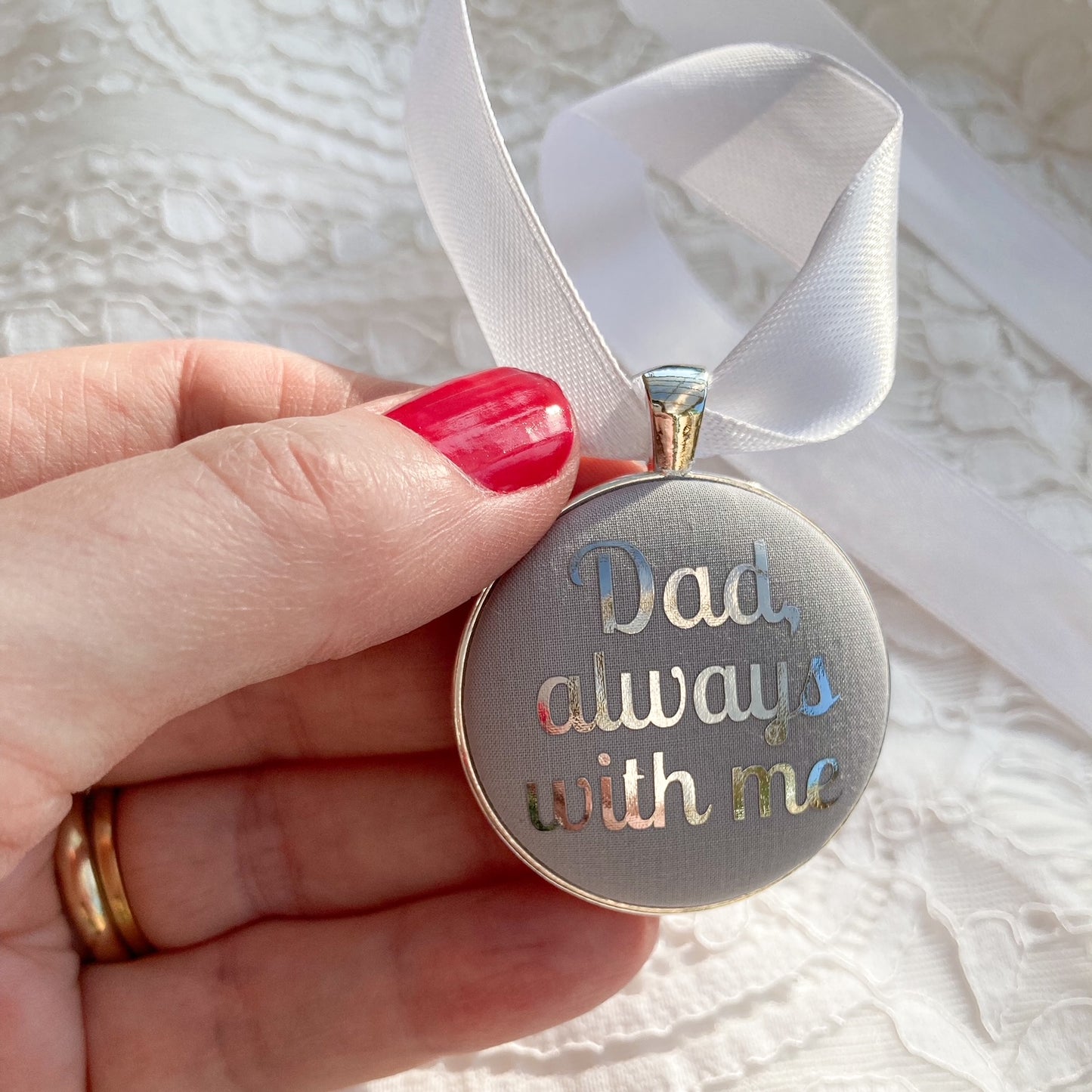 Bridal Bouquet Memory Charm - Always With Me