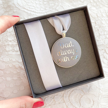 Bridal Bouquet Memory Charm - Always With Me