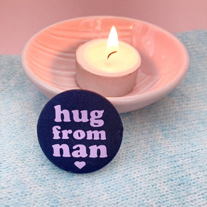 Hug from Nan Pin - Navy & Lilac with pouch