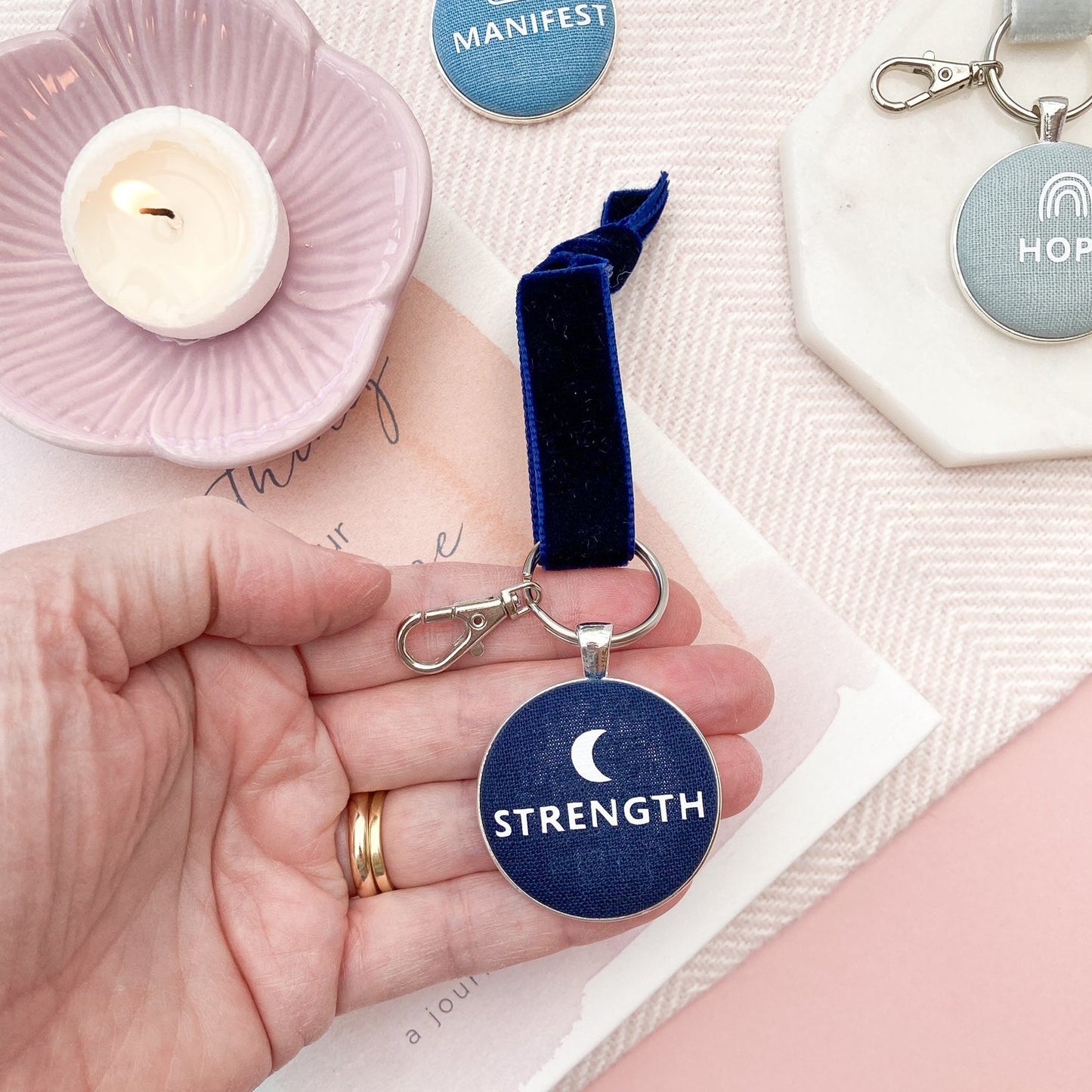 Strength Keyring - Soul Wishes