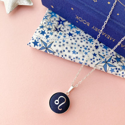 Leo star sign necklace