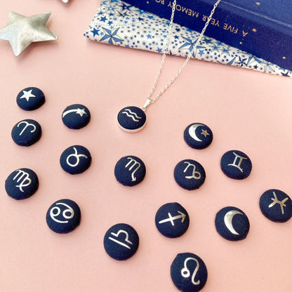 Star sign zodiac necklaces