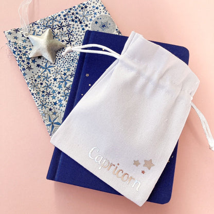 Capricorn star sign pouch