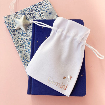 Gemini star sign pouch