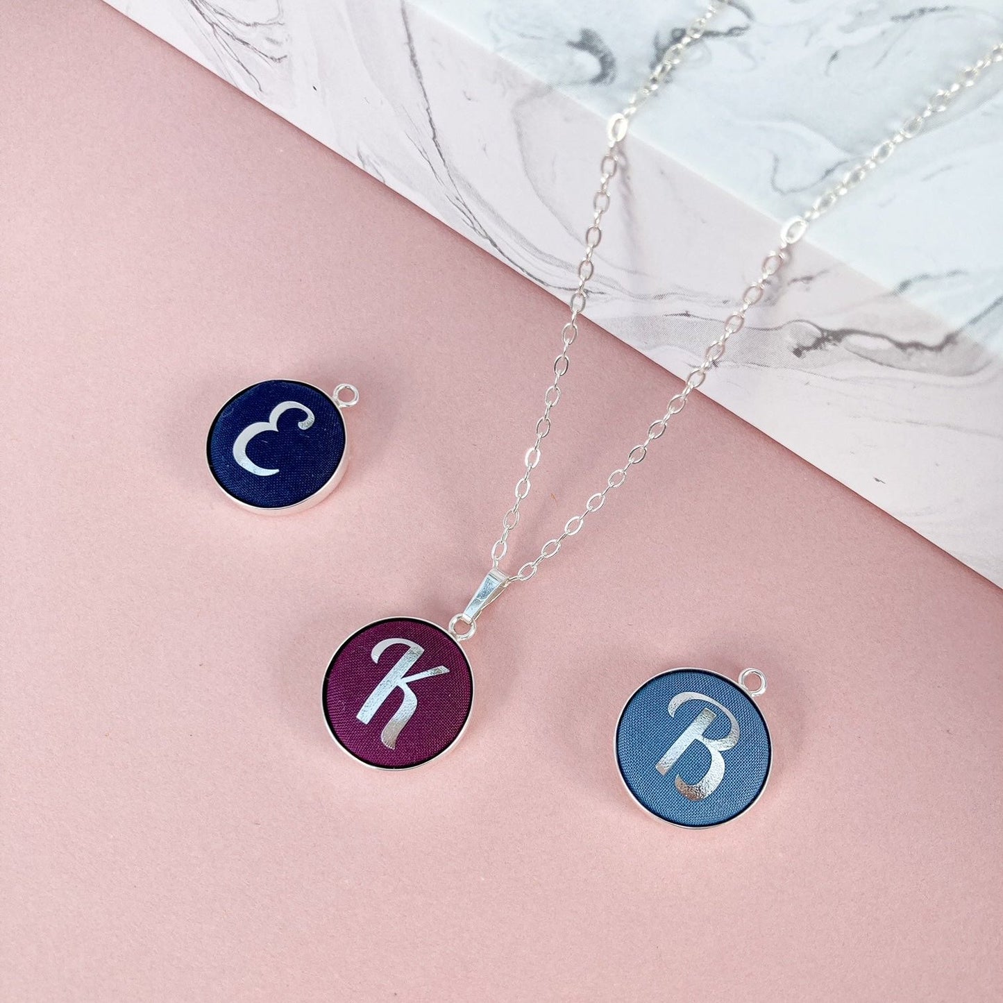 Initial personalised necklaces