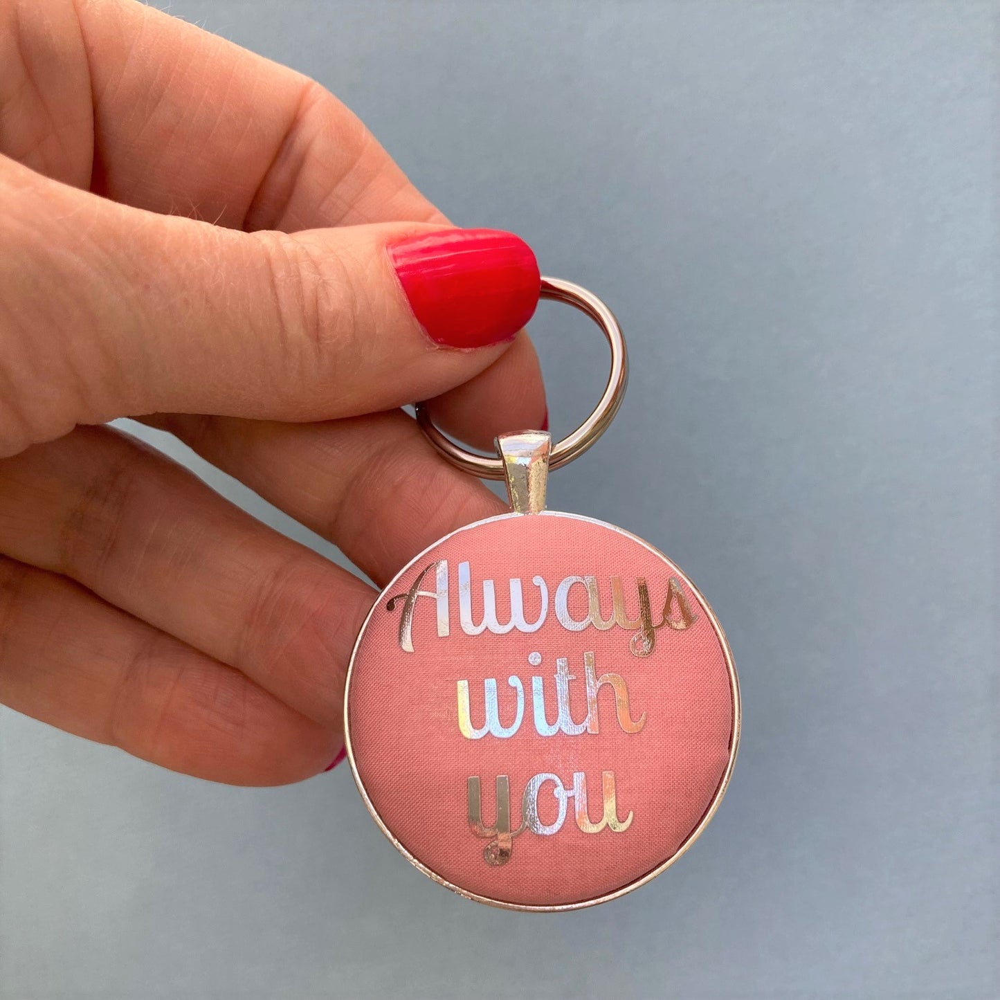 Kind Keyring - Always With You in various colours